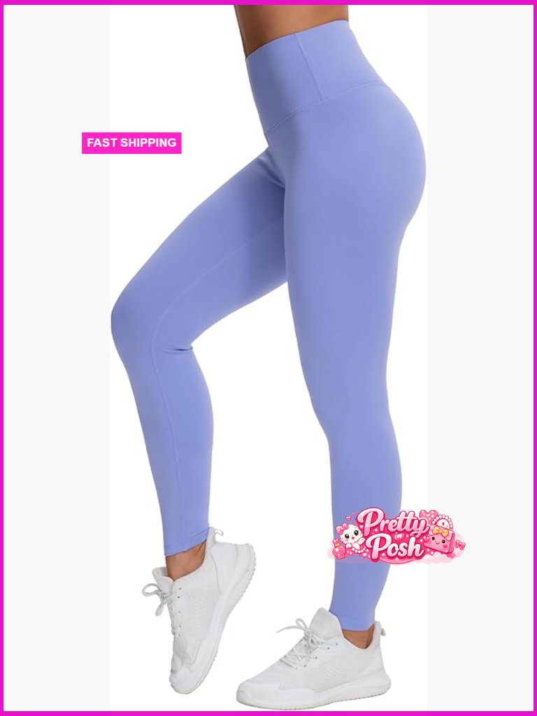 High Waist Yoga Leggings Ultra Stretchy Soft Breathable Tummy Control